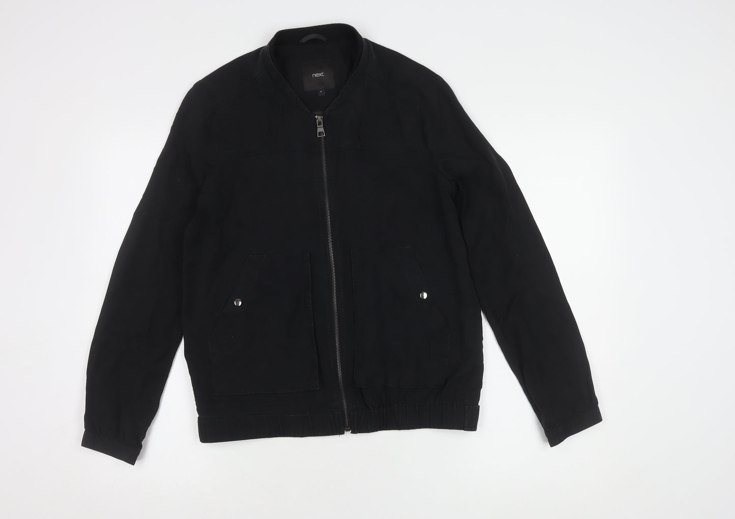 Next Women's Black Bomber Jacket Size 8