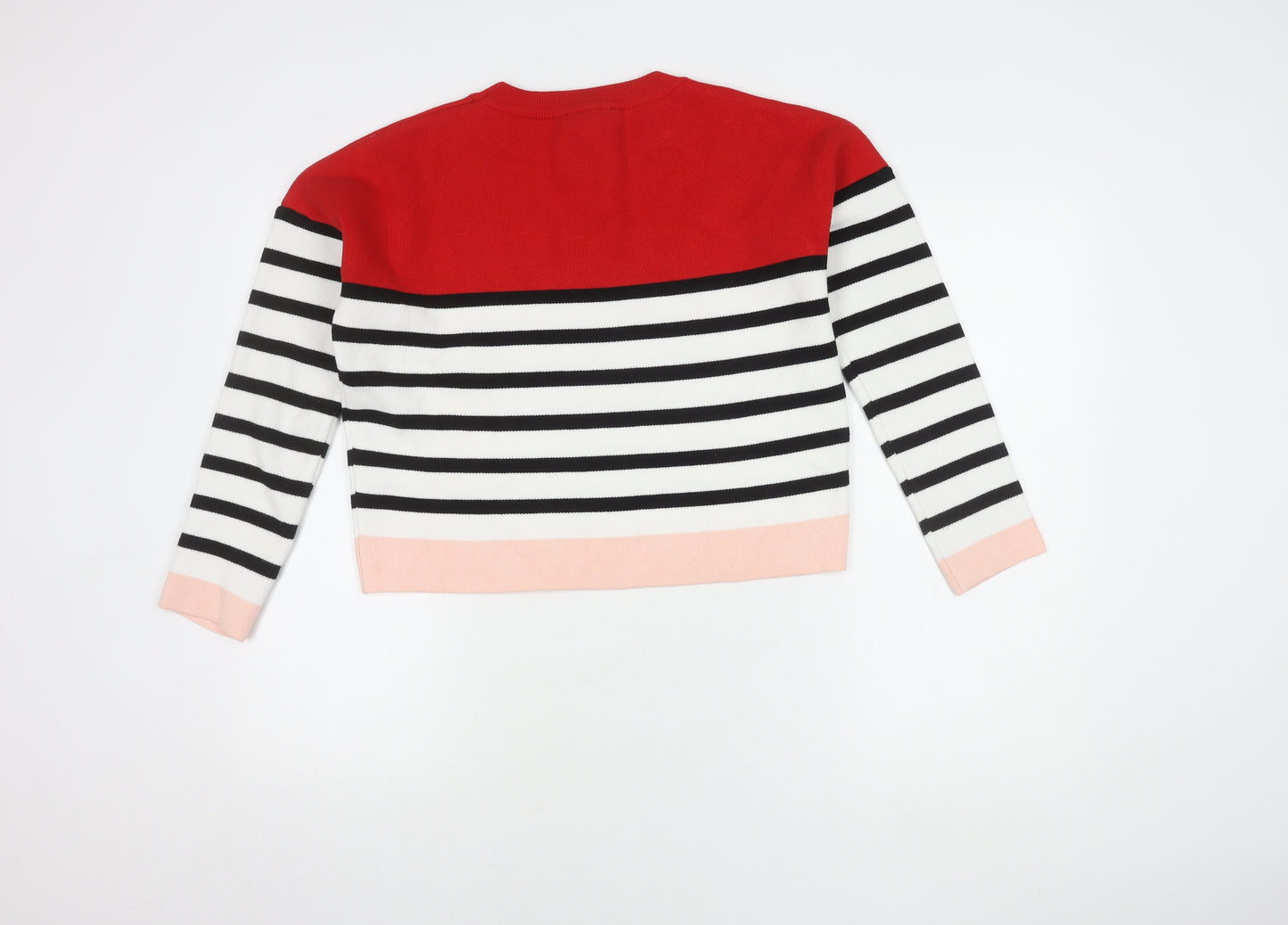 New Look Women's Multicoloured Striped Jumper, Size S