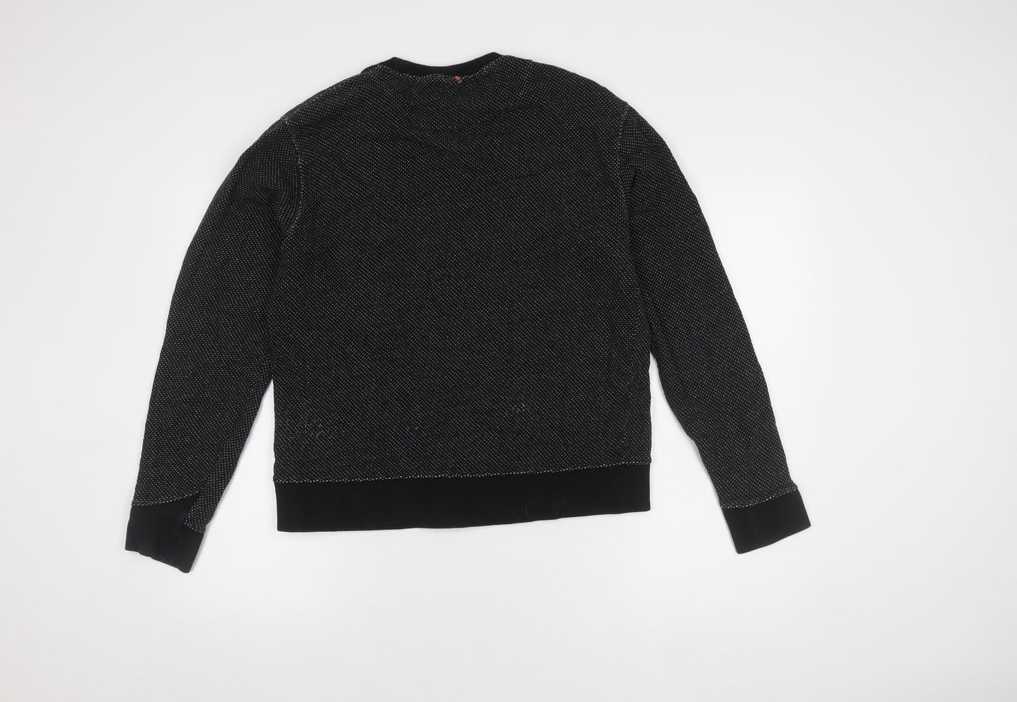Pretty Green Men's Black Pullover Jumper