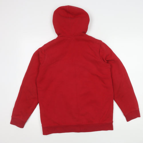 Lands' End Boys Red Hooded Jacket 12-14 Years