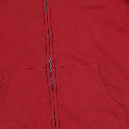 Lands' End Boys Red Hooded Jacket 12-14 Years
