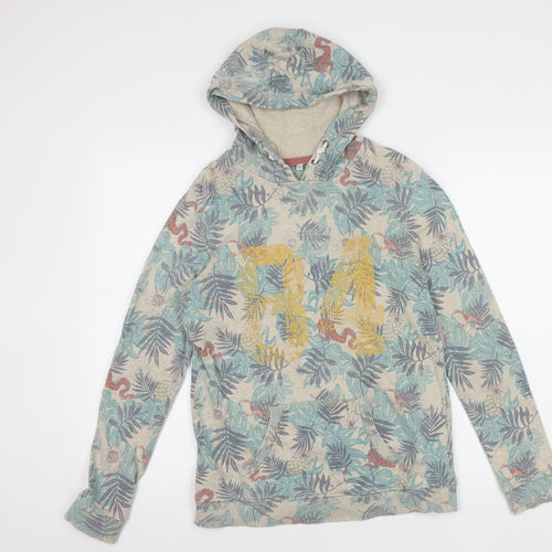 Marks and Spencer Girls Multicoloured Tropical Hoodie 13-14 Years
