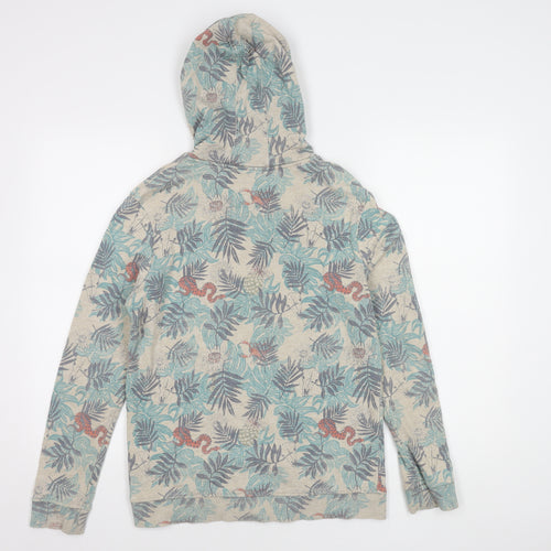 Marks and Spencer Girls Multicoloured Tropical Hoodie 13-14 Years