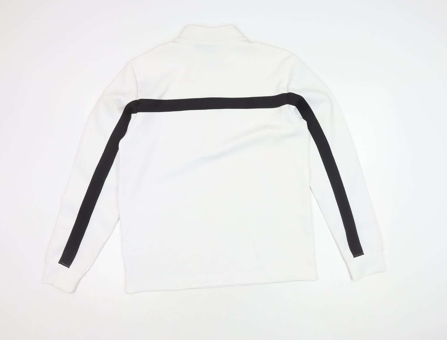 Crivit Men's White Pullover M Logo Detail