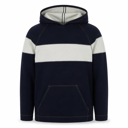 Next Boys Blue Fleece Colourblock Hoodie, 15 Years