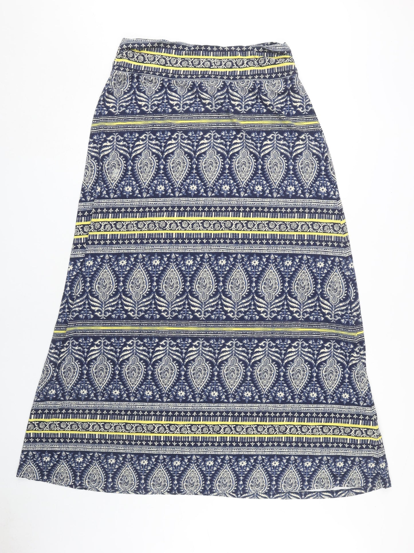 Artisan NY Women's Blue A-Line Midi Skirt - Size L