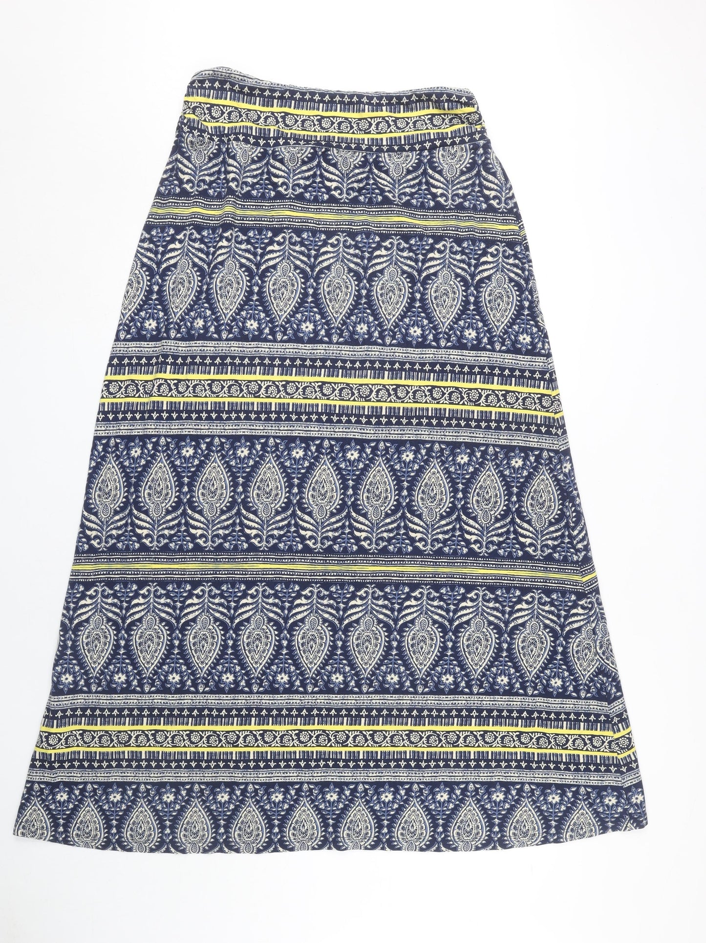 Artisan NY Women's Blue A-Line Midi Skirt - Size L