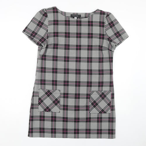 Dorothy Perkins Women Check Shift Dress Size 12