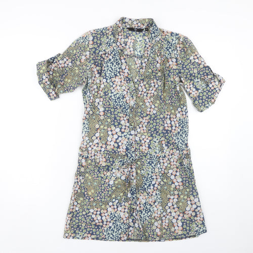 Jasper Conran Jeans Women's Floral Shirt Dress Size 8