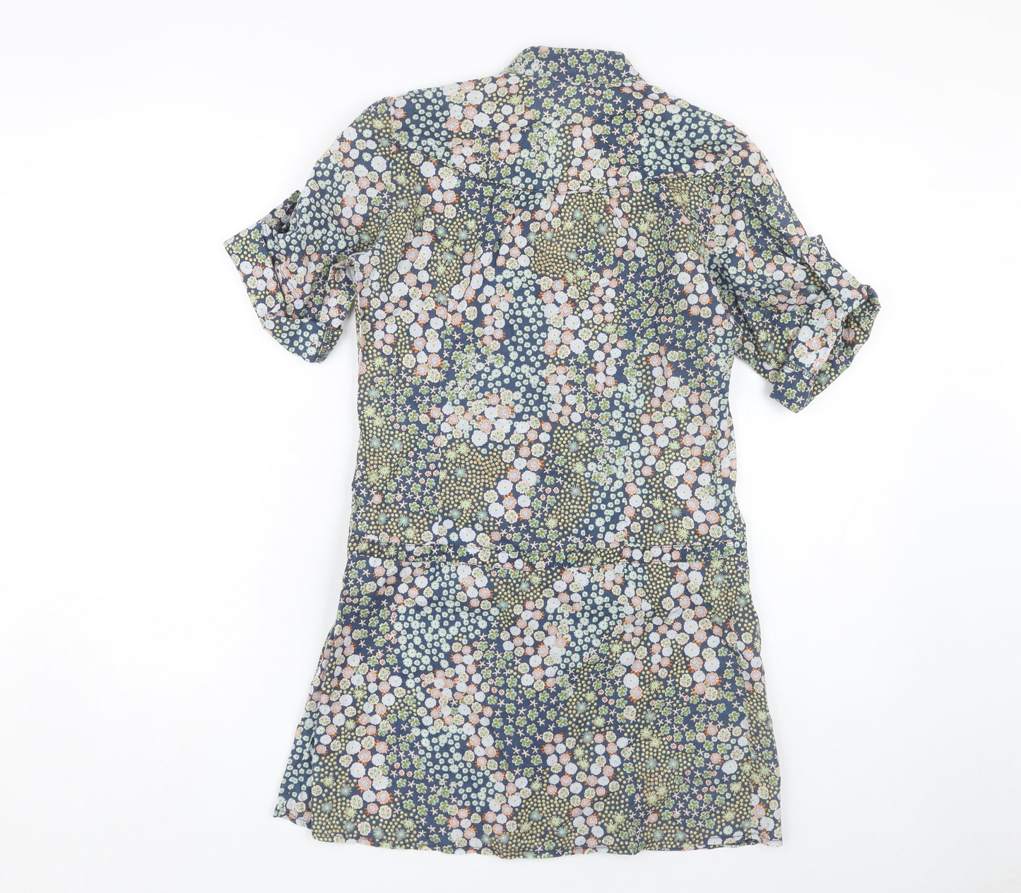 Jasper Conran Jeans Women's Floral Shirt Dress Size 8