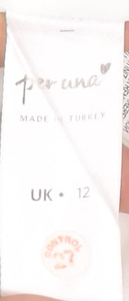 Per Una Women's Multicoloured Floral Dress Size 12