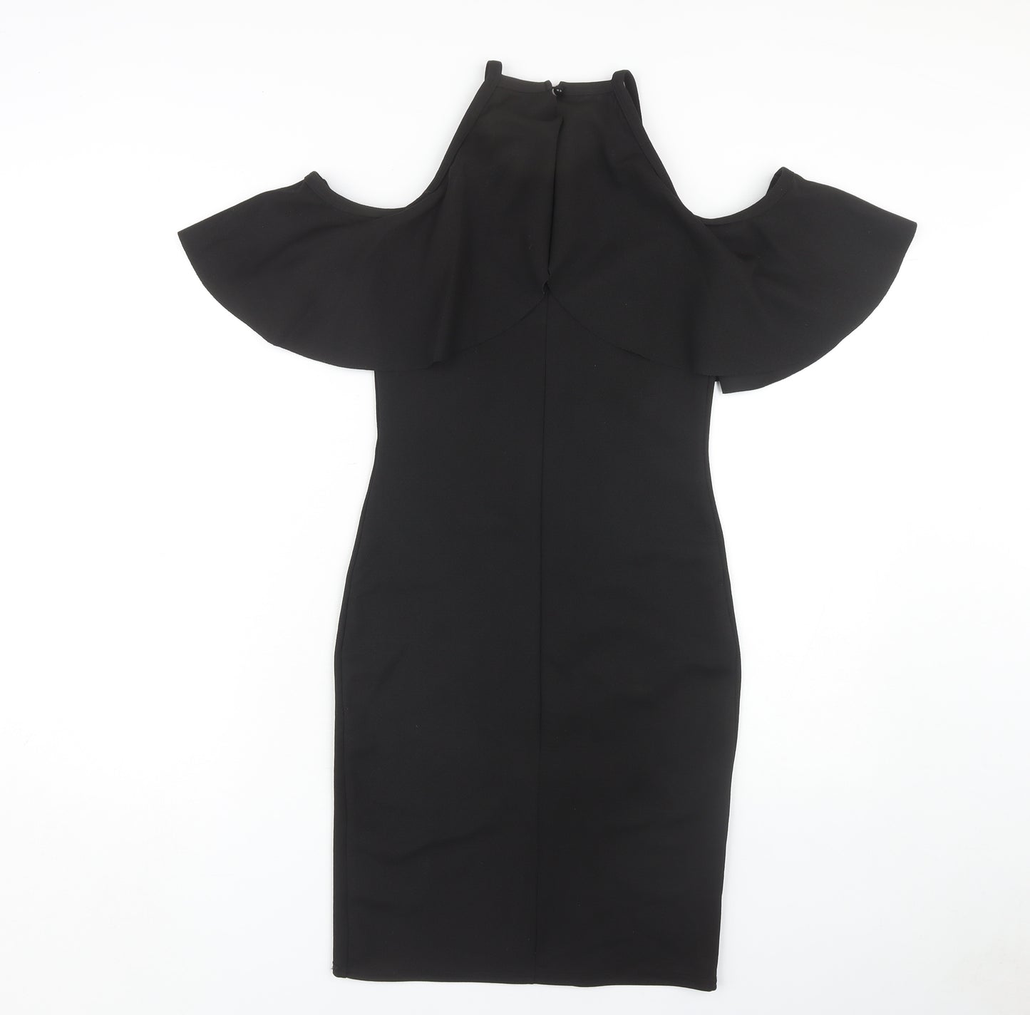 Quiz Women's Black Bodycon Dress Size 10