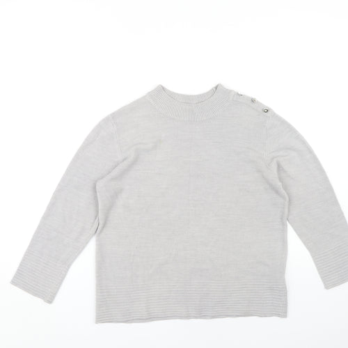 Marks and Spencer Women's Grey Pullover, Size 12