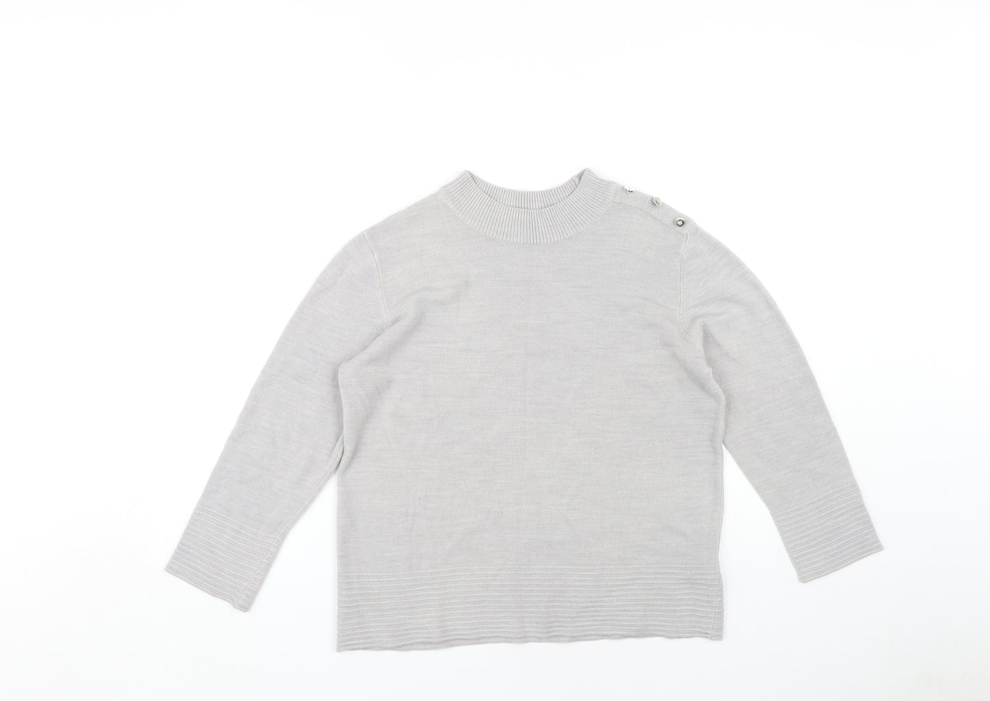 Marks and Spencer Women's Grey Pullover, Size 12