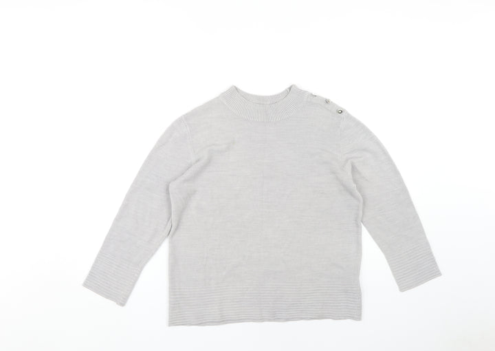 Marks and Spencer Women's Grey Pullover, Size 12