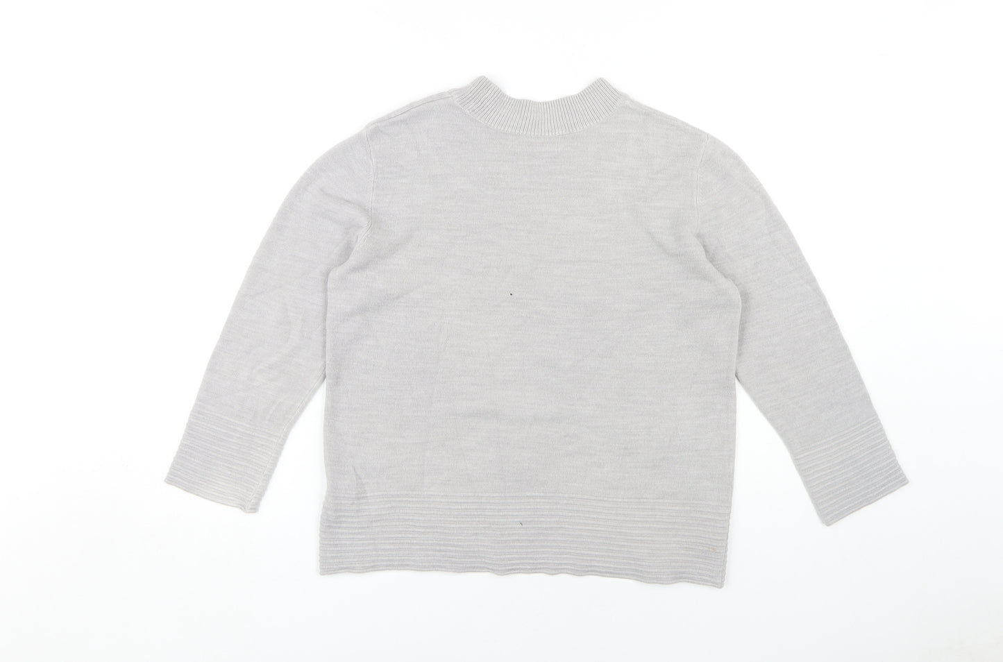 Marks and Spencer Women's Grey Pullover, Size 12
