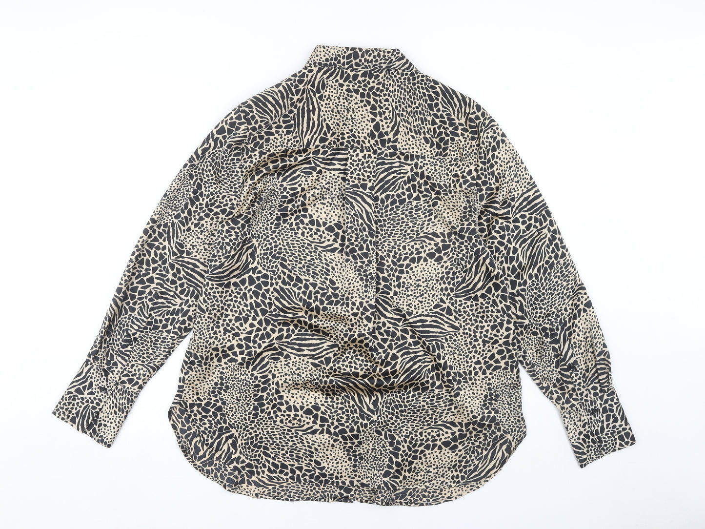 Marks and Spencer Women's Animal Print Button-Up Shirt