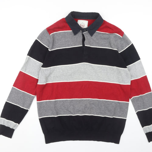 Atlantic Bay Men's Multicoloured L Pullover Jumper