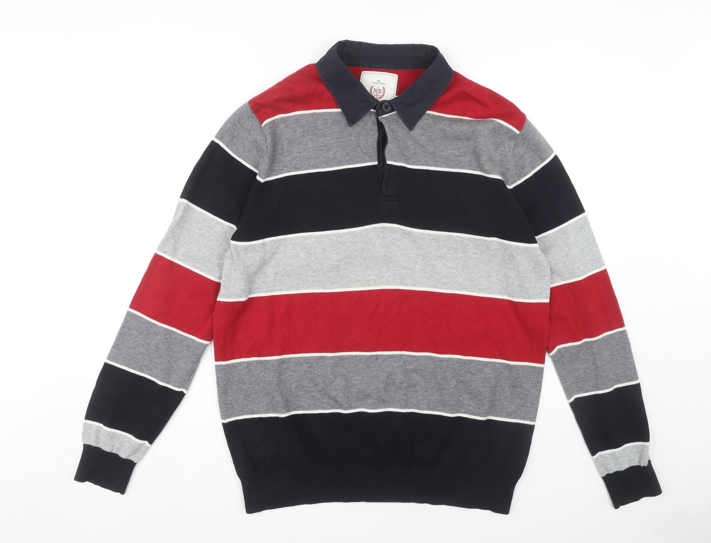 Atlantic Bay Men's Multicoloured L Pullover Jumper