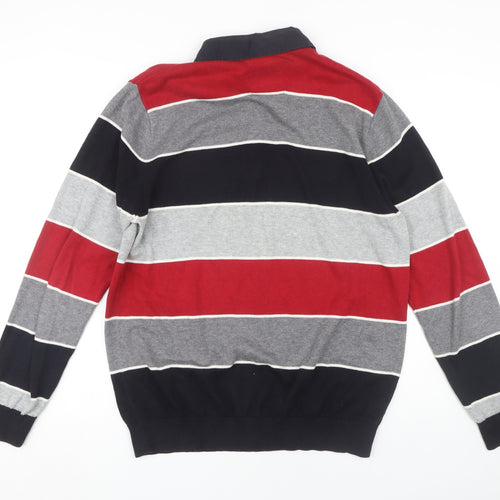 Atlantic Bay Men's Multicoloured L Pullover Jumper
