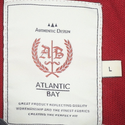 Atlantic Bay Men's Multicoloured L Pullover Jumper