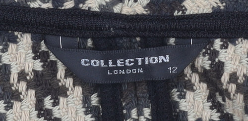 Collection London Women's Houndstooth Jacket Size 12
