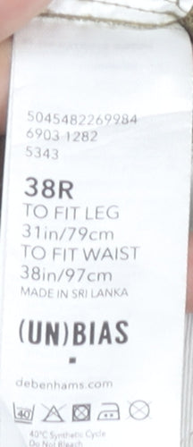 Debenhams Men's Brown Chino Trousers 38R