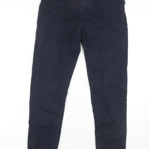 New Look Men's Slim Fit Blue Chino Trousers