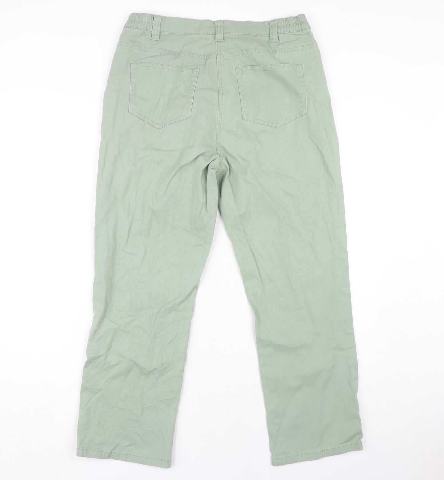 Damart Women's Green Chino Trousers Size 10