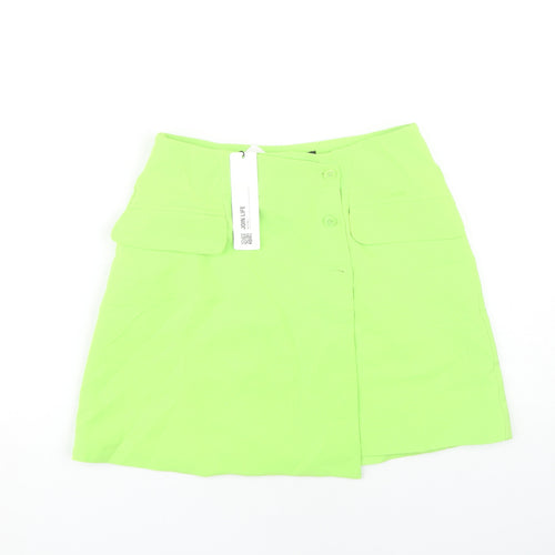 Zara Women’s Green Button Skirt Size M