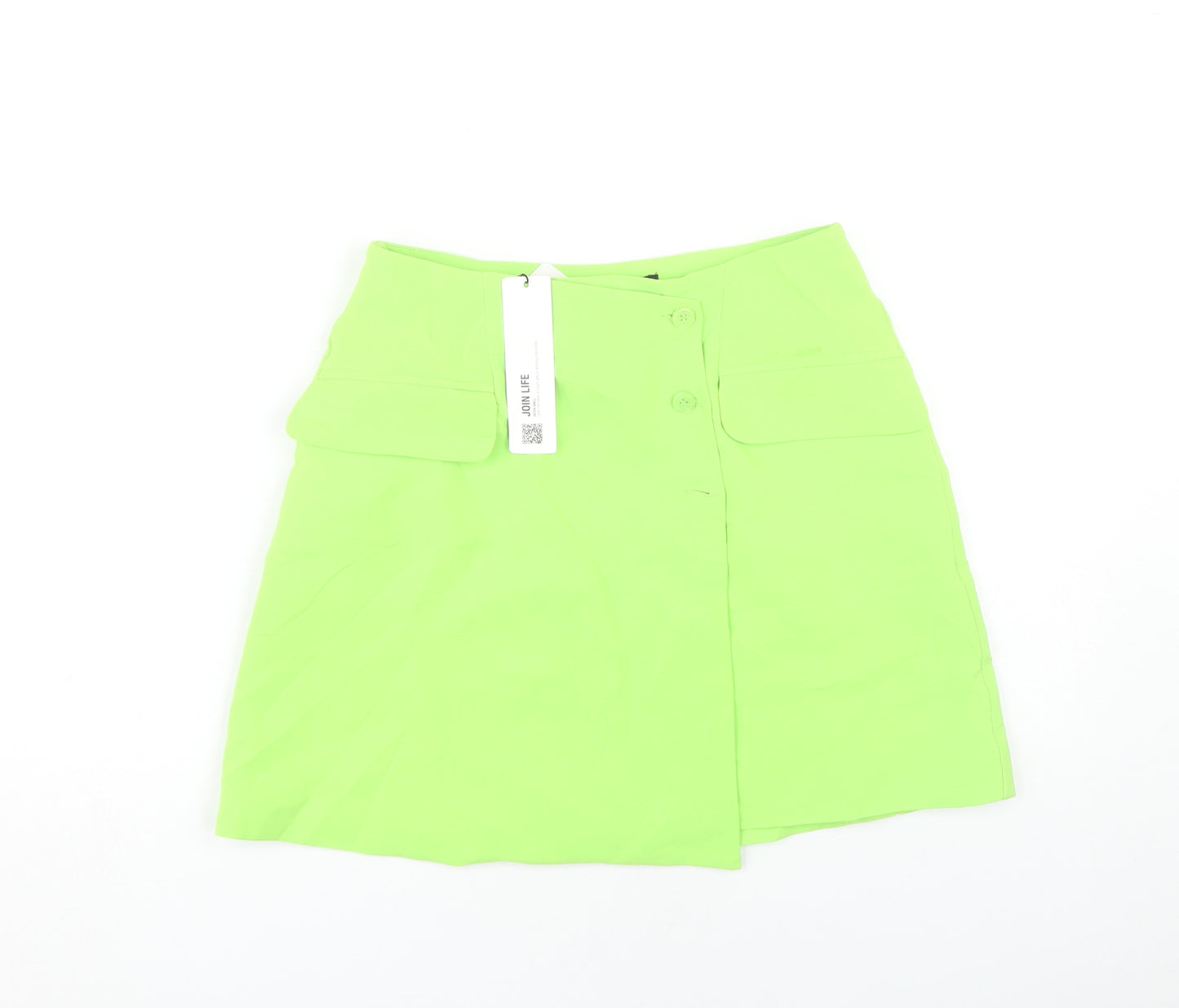 Zara Women’s Green Button Skirt Size M