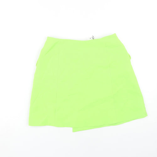 Zara Women’s Green Button Skirt Size M