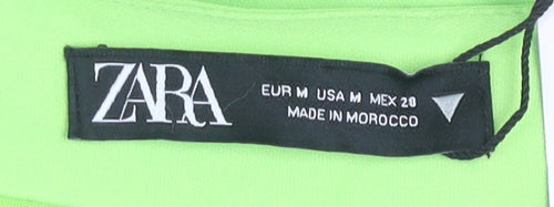 Zara Women’s Green Button Skirt Size M