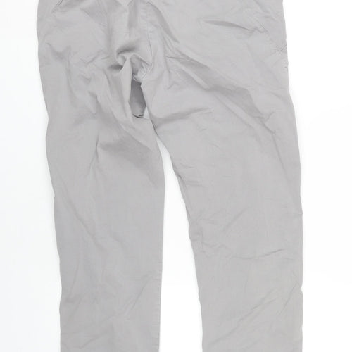 HeavenTwo Men's Grey Chino Trousers Size 35