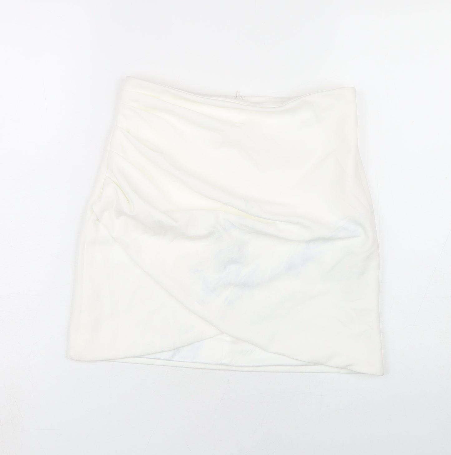 Zara Women's Ivory Pencil Skirt M