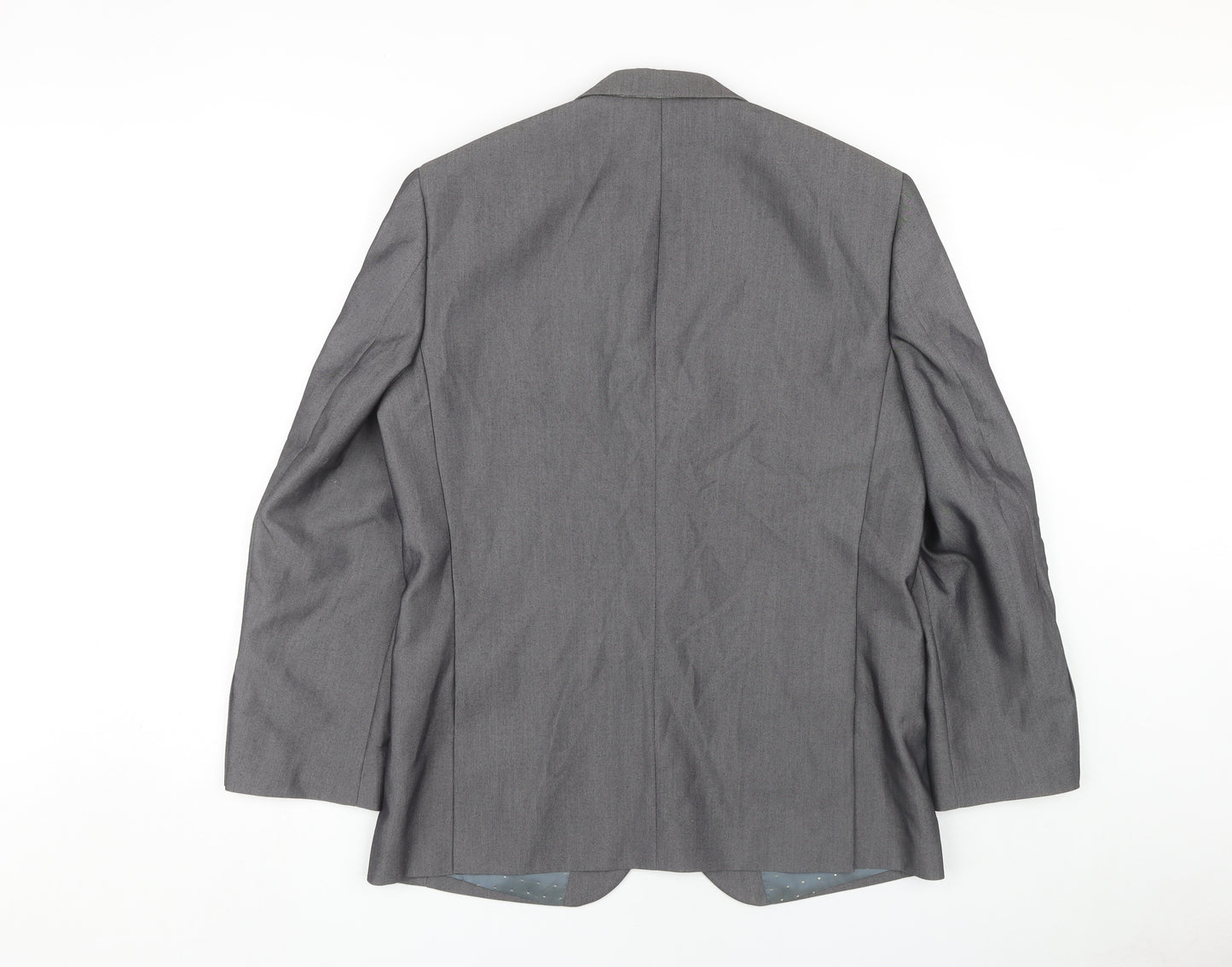 Greenwoods Men's Grey Blazer Size 40S, Business Formal