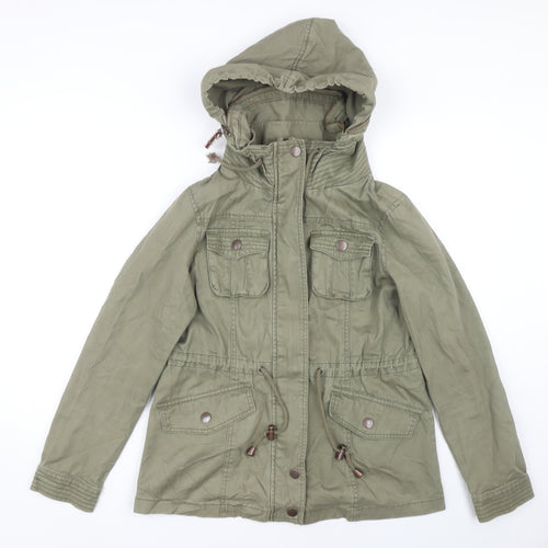 New Look Women’s Green Parka Jacket Size 10