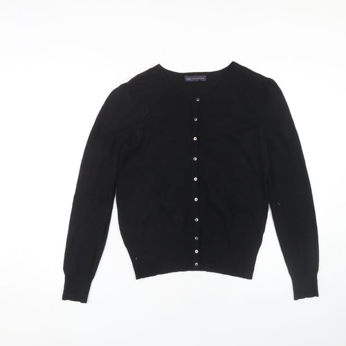 Marks and Spencer Women's Black Size 12 Cardigan Button Casual