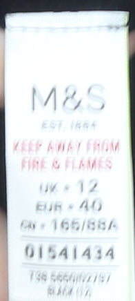 Marks and Spencer Women's Black Size 12 Cardigan Button Casual