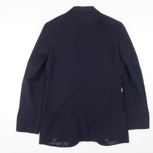 Marks and Spencer Men's Blue Blazer 38 Long