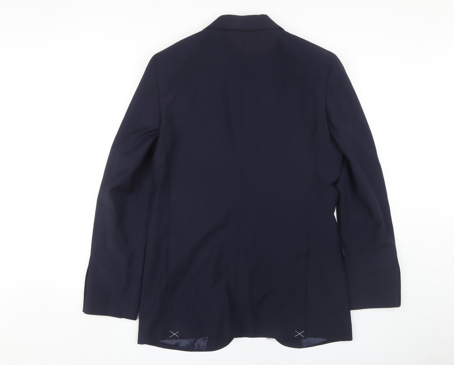 Marks and Spencer Men's Blue Blazer 38 Long