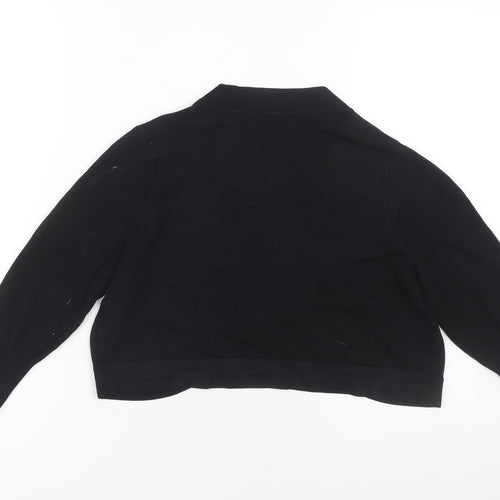 Debenhams Women’s Black Open Front Cardigan Size 14 Petite