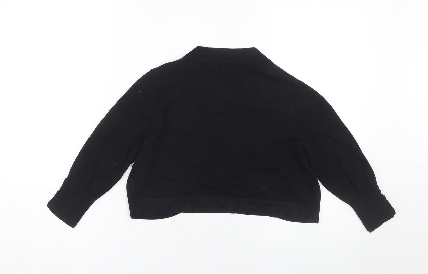 Debenhams Women’s Black Open Front Cardigan Size 14 Petite