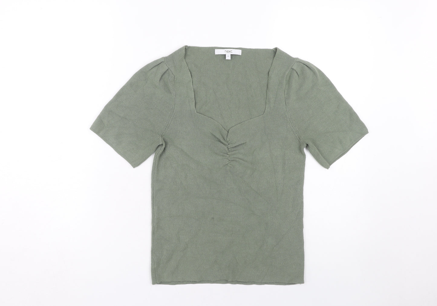 Next Women's Green Sweetheart Top Size 12