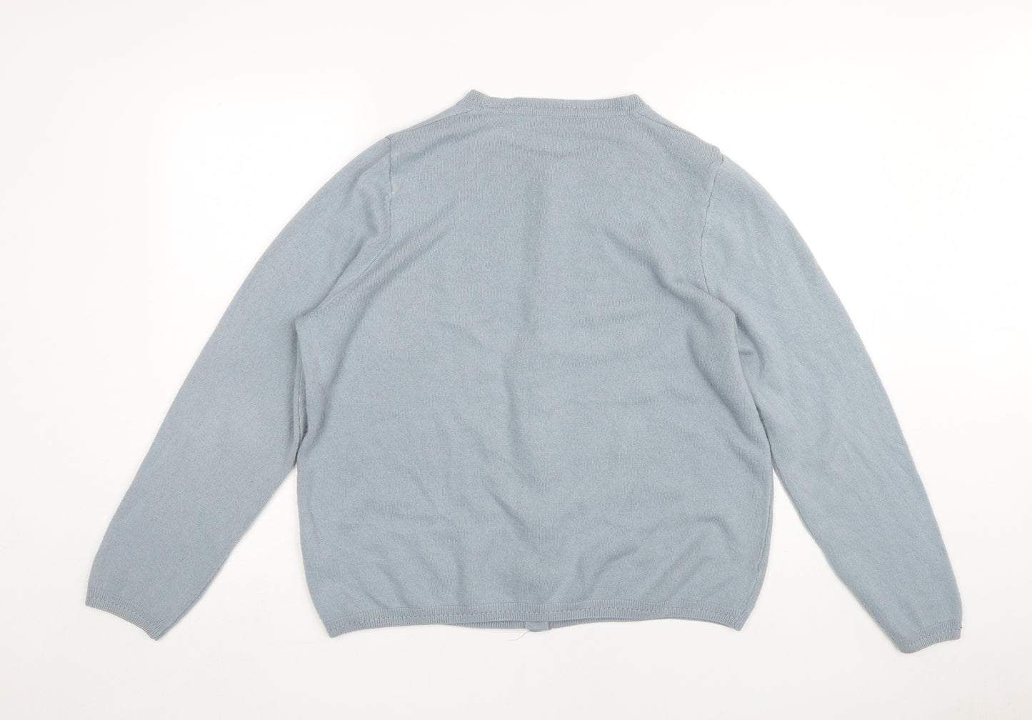 Marks and Spencer Women's Blue Cardigan Size 20