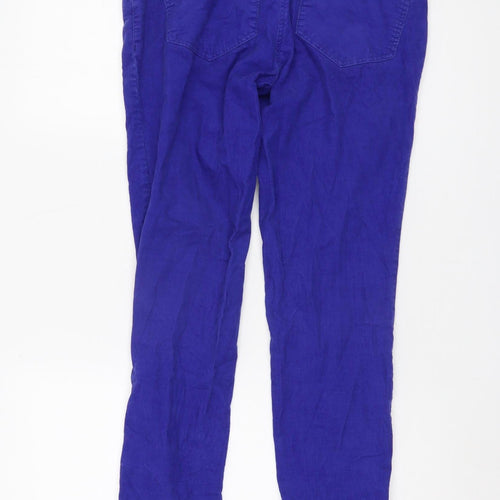 H&M Blue Skinny Women's Trousers, Size 8