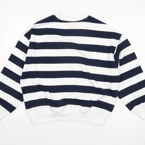 Marks and Spencer Women's Striped Sweatshirt - Size S