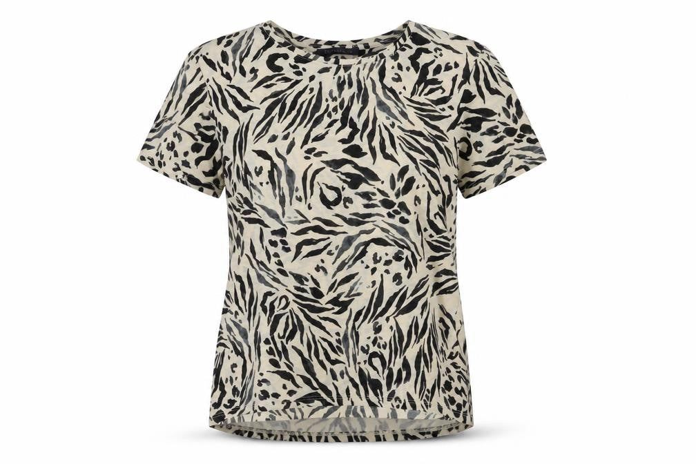 Front view of Marks & Spencer Women’s Multicoloured T-Shirt -, size UK 8