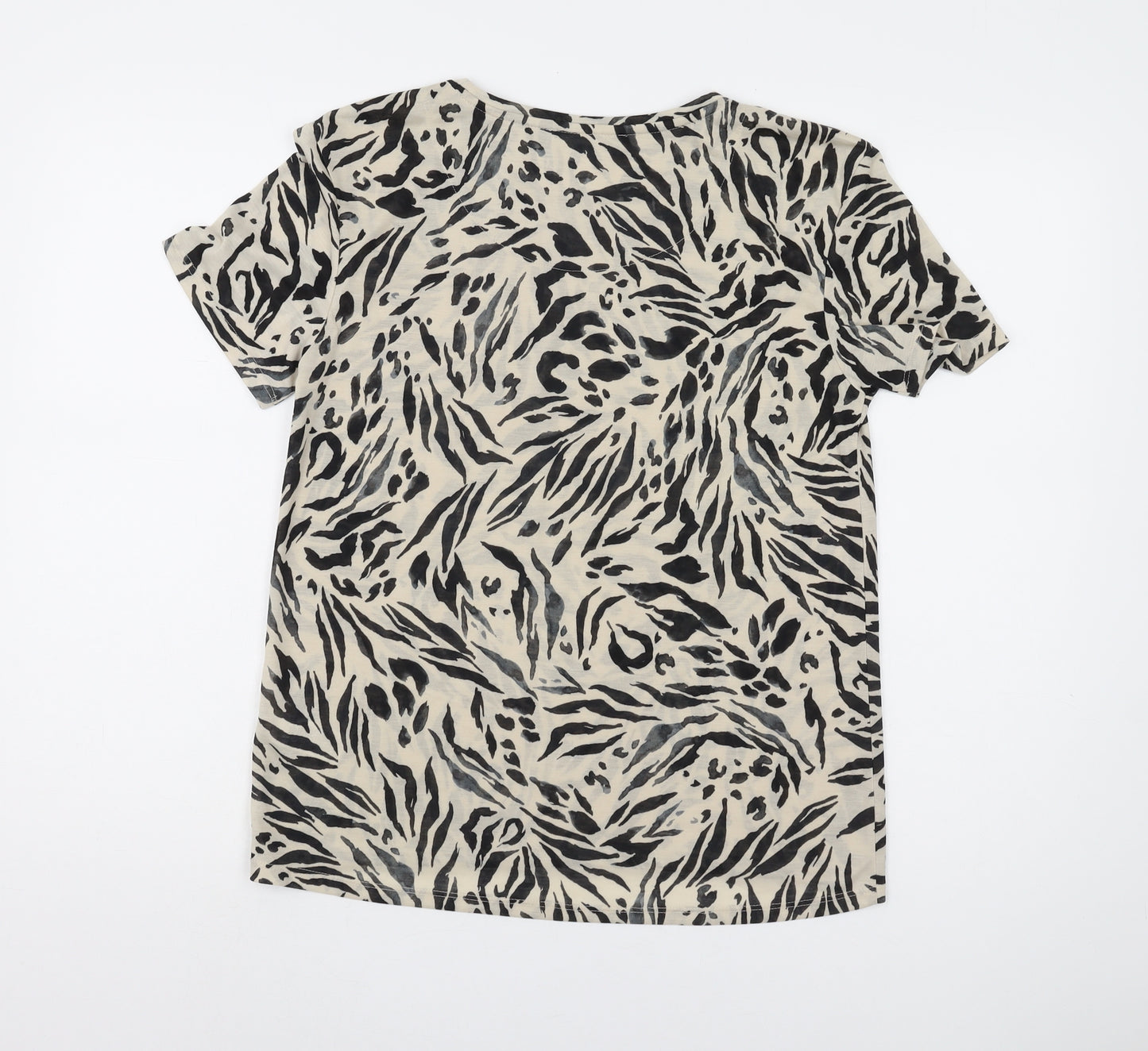 Marks and Spencer Women’s Multicoloured T-Shirt - Size 8