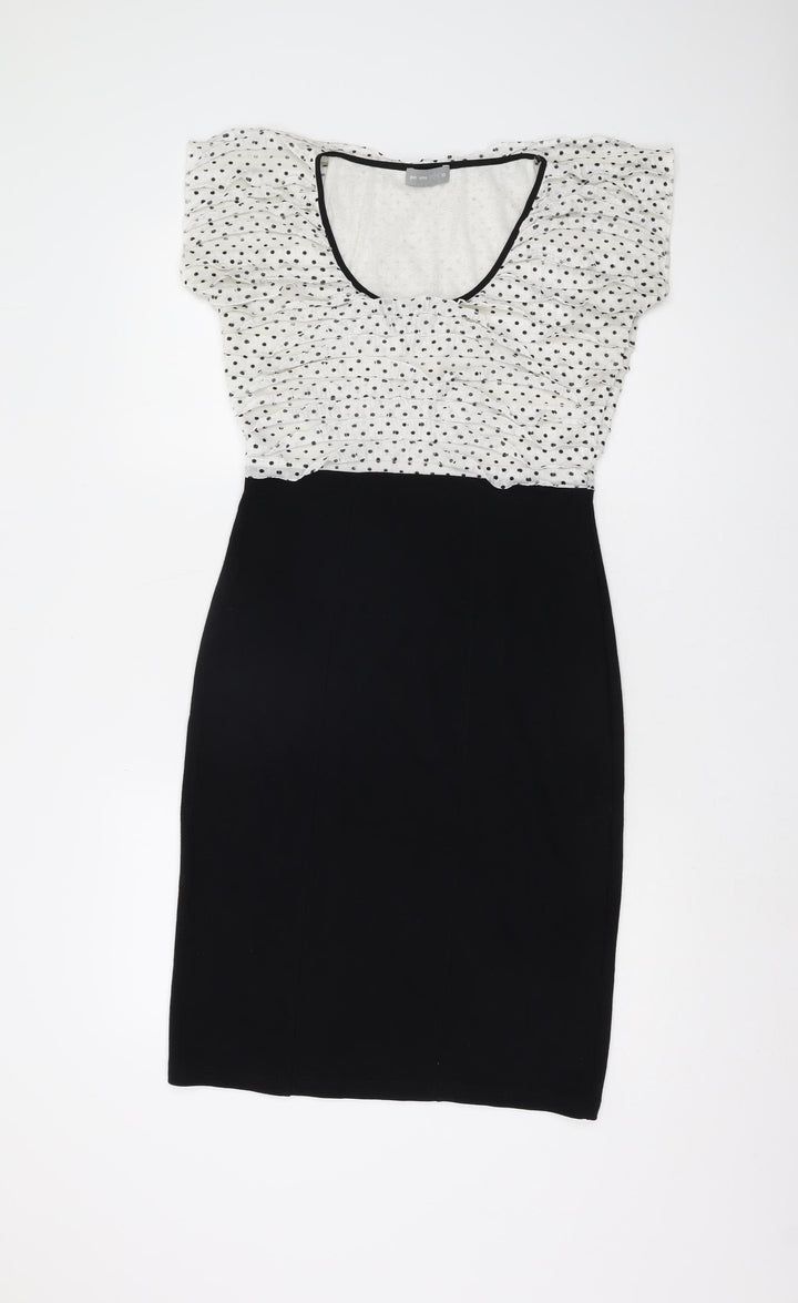 Per Una Women's Black Pencil Dress Size 10